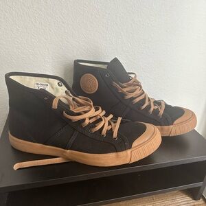 US Rubber Company Military Gum High Top - Black